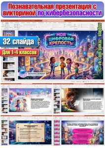 Безопасная дружба в интернете (презентация с викториной для 1–4 классов)