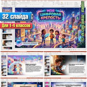 Безопасная дружба в интернете (презентация с викториной для 1–4 классов)