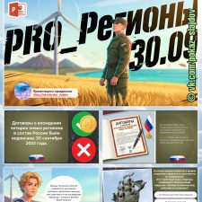 День воссоединения ДНР, ЛНР, Запорожской и Херсонской областей с Россией (интерактивная викторина к 30 сентября)