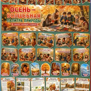 Осеннее оформление (большой набор шаблонов)
