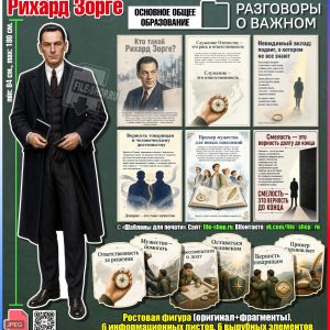 Оформление «Рихард Зорге» к занятию «Разговоры о важном» (14 сентября 2026)