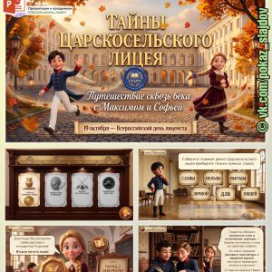День лицеиста (интерактивная игра-путешествие для 1-4 классов)