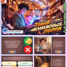 Международный день школьных библиотек (интерактивная викторина для 5-9 классов)