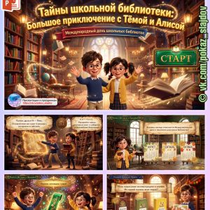 Международный день школьных библиотек (интерактивная игра-приключение для 1-4 классов)